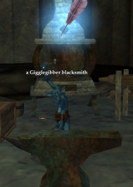 a Gigglegibber blacksmith