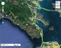 The Bay Area by Google Map