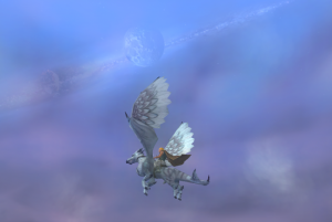 The Frost Gryphon mount.