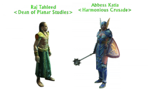 Raj Tahleed and Abbess Katia can be found in Meridian and Sanctum respectively. They offer the daily quests for closing expert rifts.